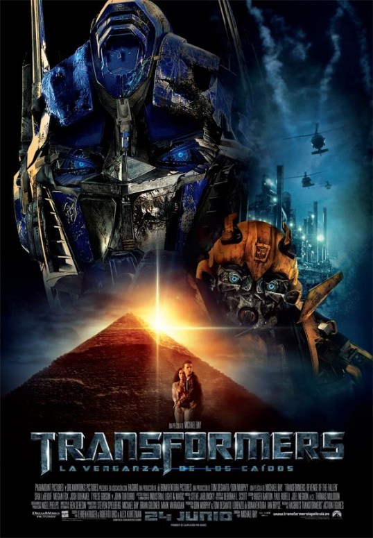 Transformers: la vengaza de los cados