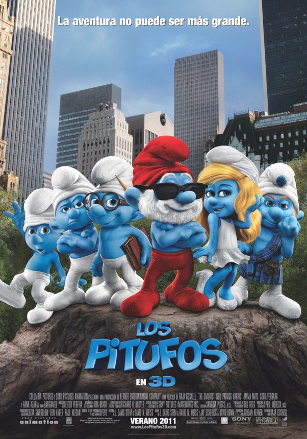 Los pitufos 3D